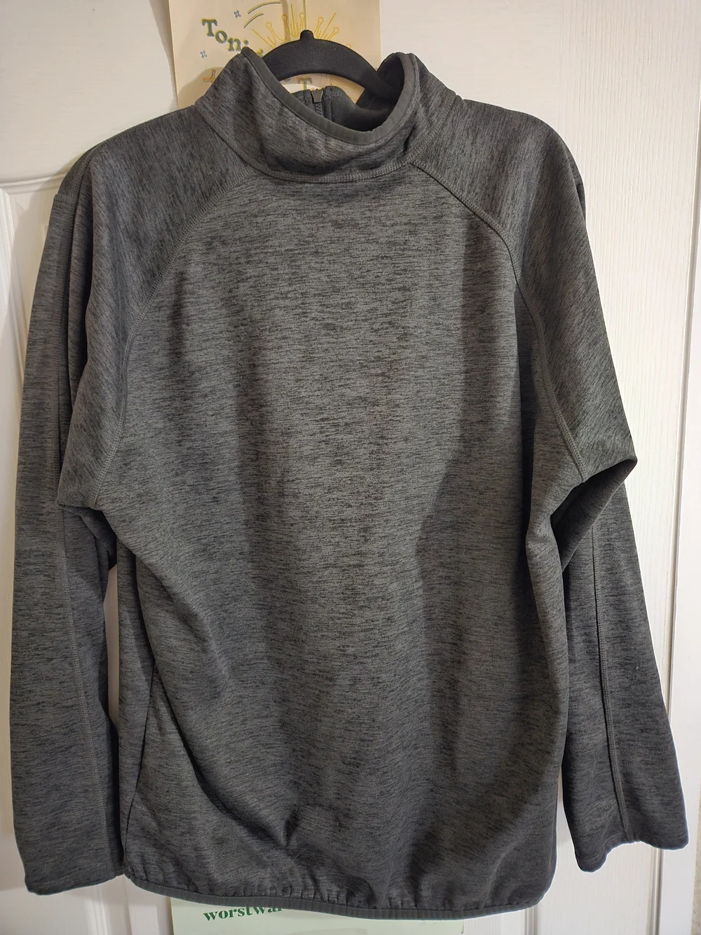 The North Face Men’s Dark Charcoal Half-Zip Pullover